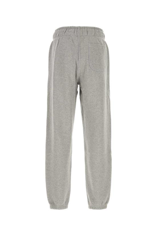  뉴발란스 트레이닝/조거 팬츠 멜란지 그레이 코튼 블렌드 조거 팬츠 (애슬레틱 그레이) - NEW BALANCE