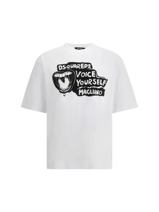  디스퀘어드2 반팔 티셔츠 Dsquared2 코튼 티셔츠