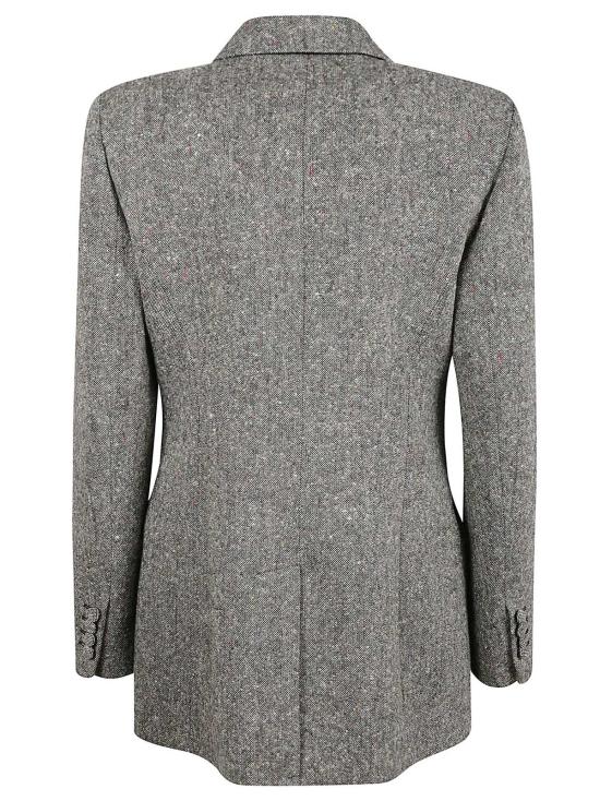  발렌티노 가라바니 수트 자켓 더블 브레스트 블레이저 아이보리/블랙 - VALENTINO GARAVANI