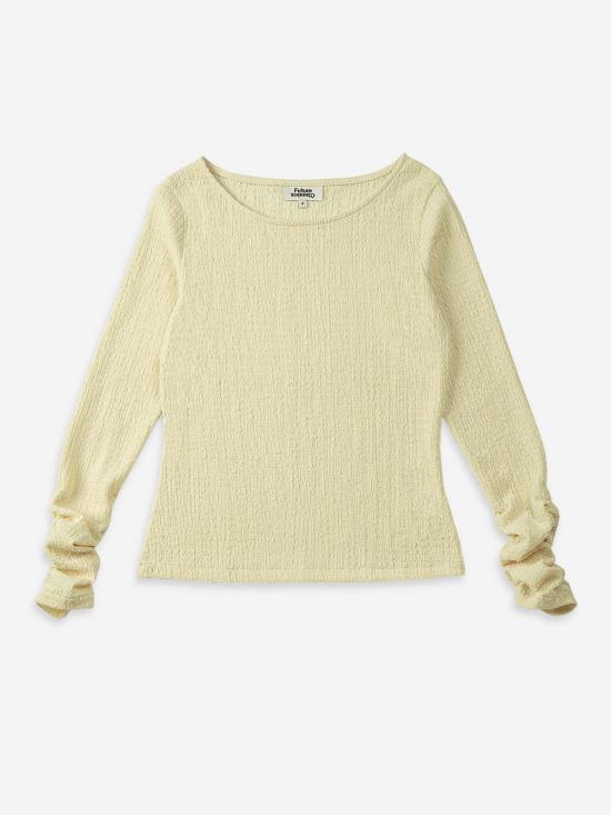  Future Classics 긴팔 티셔츠 퓨처 클래식 크런치드 슬리브 탑 멀티