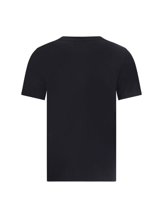  메종키츠네 반팔 티셔츠 메종 키츠네 베이비 폭스 레귤러 티셔츠 블랙 - MAISON KITSUNE