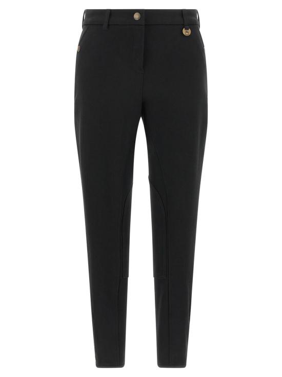  버버리 스트레이트 팬츠 앤 팬츠 블랙