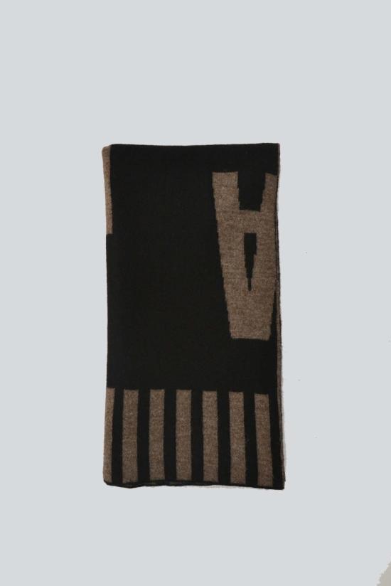  안티도트 머플러/스카프 A1 자카드 스카프 모카/블랙 - ANTIDOTE