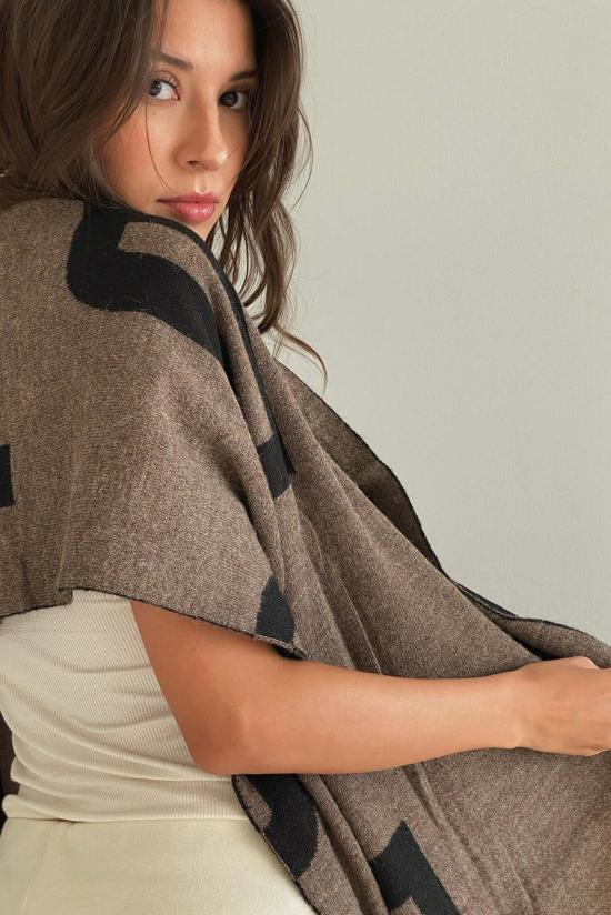  Antidote 머플러/스카프 안티도트 A1 자카드 스카프 모카/블랙 - OTHER BRANDS