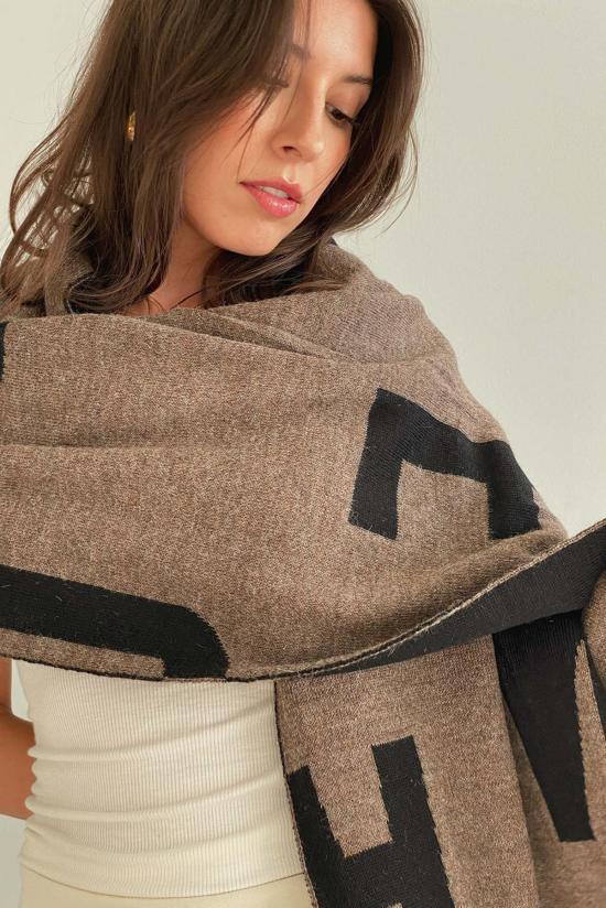  Antidote 머플러/스카프 안티도트 A1 자카드 스카프 모카/블랙 - OTHER BRANDS