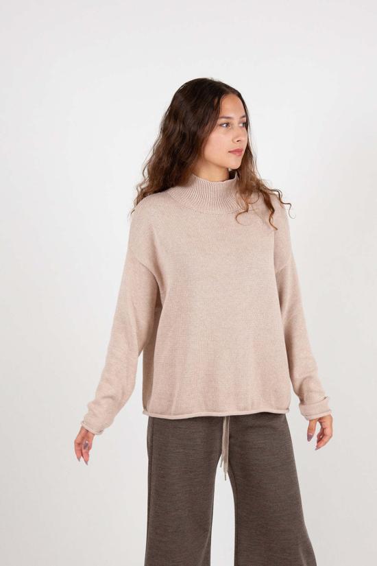  에리카 타노브 터틀넥 에리카 타노프 마틸다 피마 코튼 - ERICA TANOV