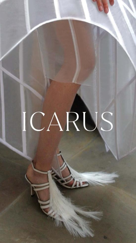  Luisa et La Luna 미디 스커트 루이사 에 라 루나 이카루스