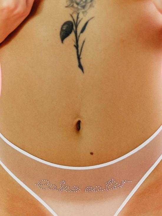  마이 쁘띠 팬티 케이크 이터 바텀 브리프 화이트