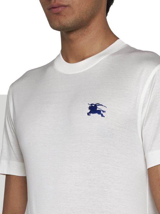  버버리 반팔 티셔츠 티셔츠 솔트 - BURBERRY