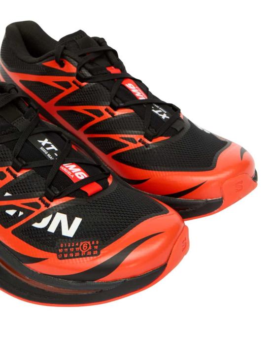  MM6 메종마르지엘라 스니커즈 Mm6 메종 마르지엘라  XT 로고  레드 - MM6 MAISON MARGIELA