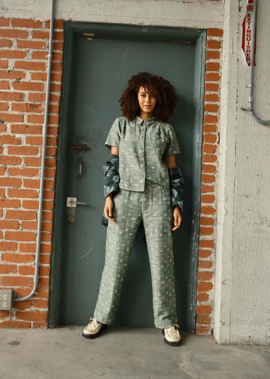  에이스 앤 지그 블라우스 에이스 & 지그 위니 탑 - ACE & JIG