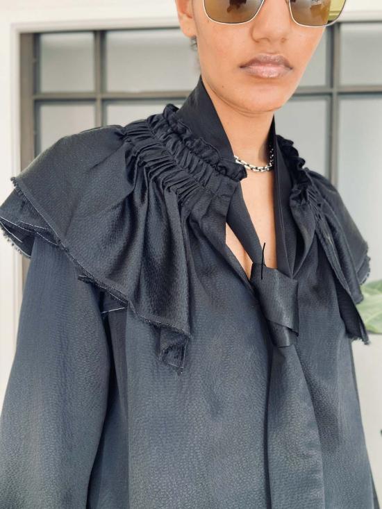  예세이트 롱 원피스 예사엣 살로메 실키 드레스 - YESAET