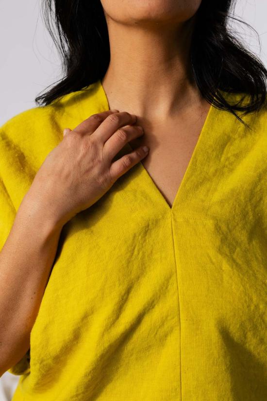  Pamut Apparel USA 블라우스 Pamut Apparel Usa Judith  리넨 - PAMUT APPAREL