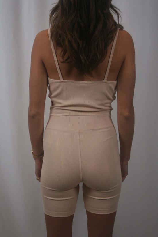  에버제이 숏팬츠 피마 립 바이커 쇼츠 - EBERJEY