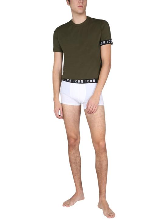  디스퀘어드2 팬티 Dsquared2 Icon Boxers White - DSQUARED2