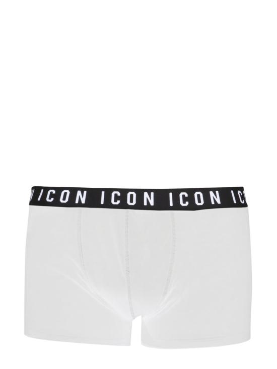  디스퀘어드2 팬티 Dsquared2 Icon Boxers White