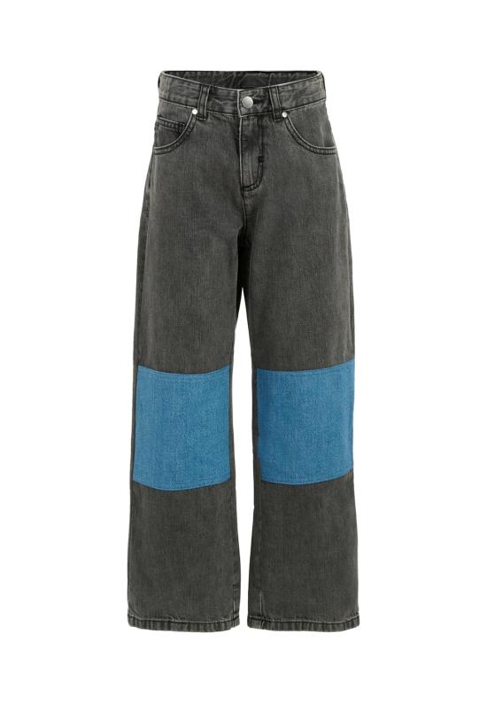  [키즈] 스텔라 맥카트니 트레이닝/조거 팬츠 키즈 스텔라 매카트니 블랙 진 블랙