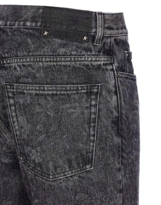  골든구스 데님 팬츠 골든 구스 스케이트 데님 진 블랙 - GOLDEN GOOSE