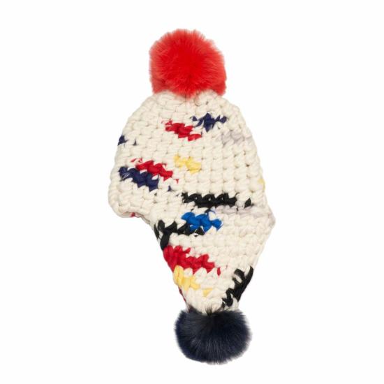  미샤램퍼트 모자 미샤 램퍼트 몬드리안 트리플 트러블 + 토마토 | 네이비 XL 폼스 - MISCHA LAMPERT