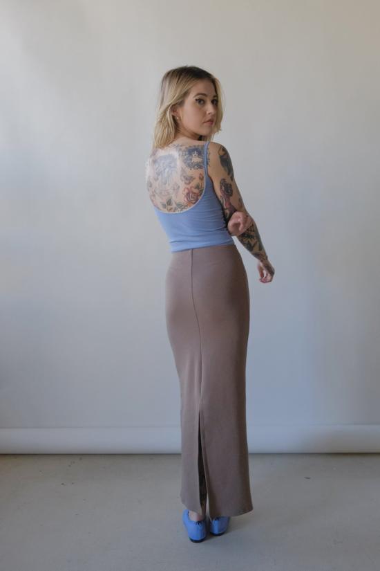  길 롱 스커트 젤 줄스 스커트 - GEEL