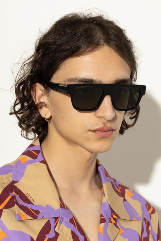  구찌 선글라스 블랙그레이 - GUCCI