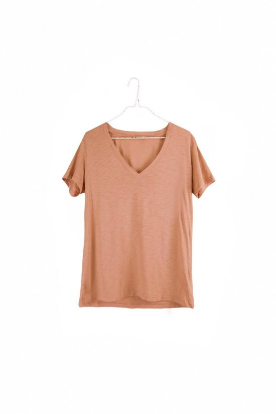  It Is Well L.A. 반팔 티셔츠 잇 이즈 웰 L.A. 에브리데이 브이넥 티셔츠 - OTHER BRANDS