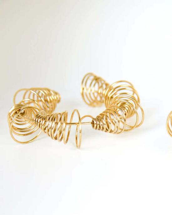  바 주얼리 이어링 비테스 귀걸이 금도금 - BAR JEWELLERY