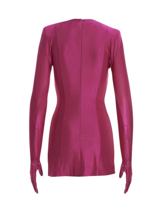  베트멍 숏 원피스 디바 드레스 푸시아 - VETEMENTS