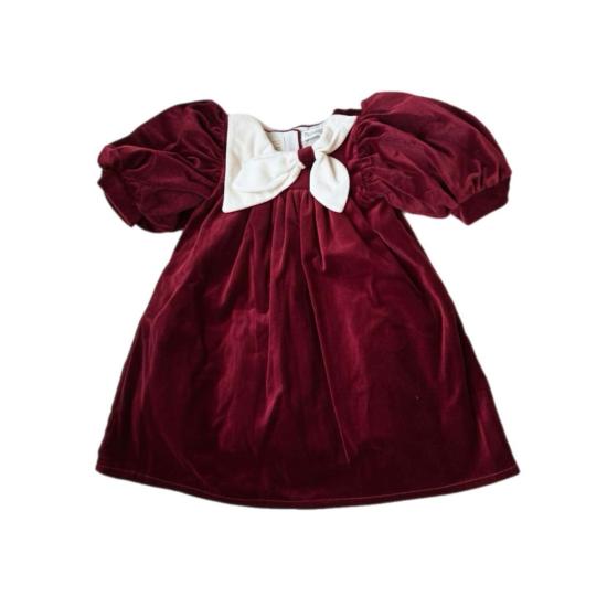  [키즈] Piper&Cloth 원피스 파이퍼앤클로스 로즈무어 드레스 윈터베리 레드