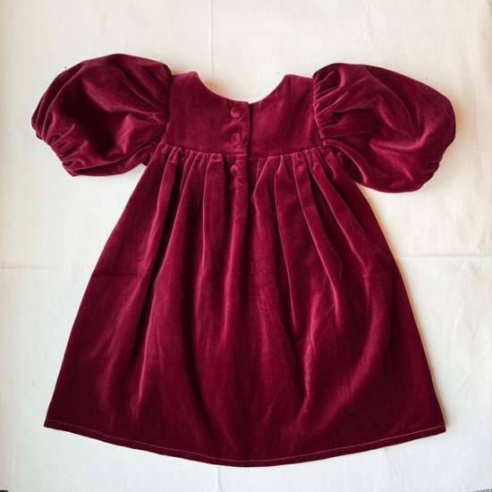  [키즈] Piper&Cloth 원피스 파이퍼앤클로스 로즈무어 드레스 윈터베리 레드 - PIPER&CLOTH