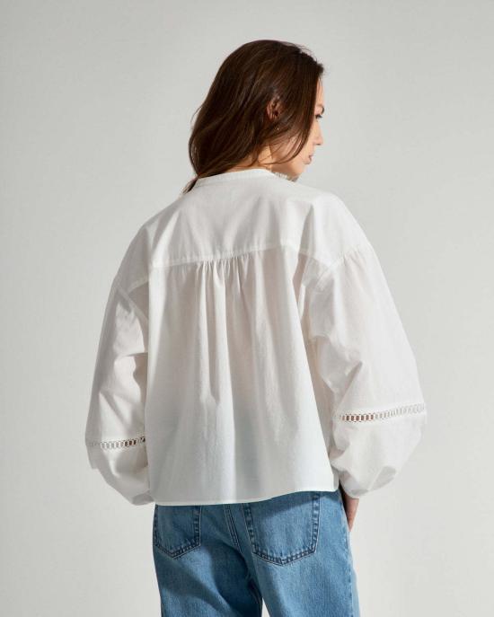  Future Classics 블라우스 퓨처 클래식 밴드 칼라 스텐실 셔츠 - FUTURE CLASSICS