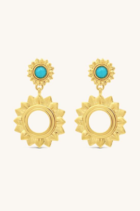  시에라 윈터 주얼리 이어링 야생화 귀걸이