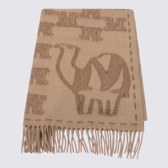  막스마라 머플러/스카프 Max Mara 카멜 캐시미어 스카프 Cammello - MAX MARA