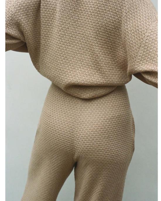  울 하이드 스트레이트 팬츠 레이스 팬츠 샌드 - WOL HIDE