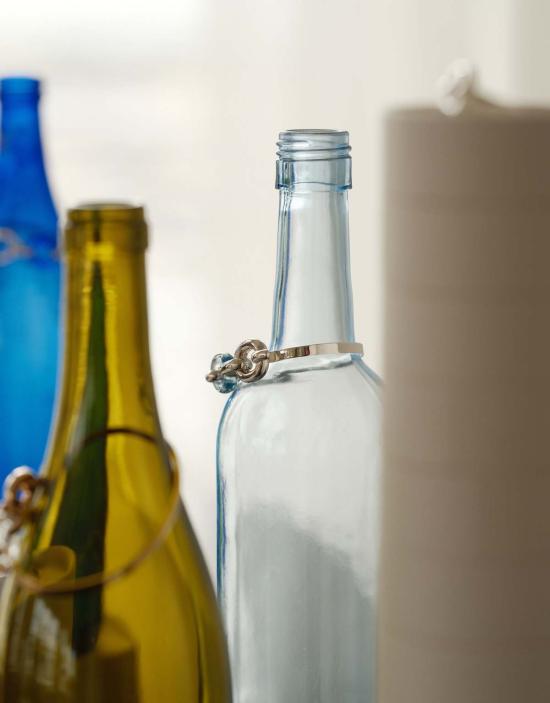  클레드 커프스 링크/타이 홀더 고리형 팔찌 - CLED