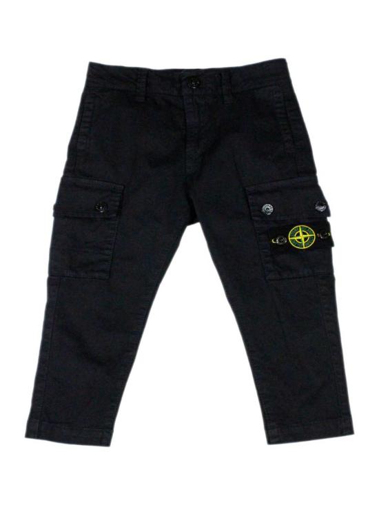  [키즈] 스톤 아일랜드 트레이닝/조거 팬츠 키즈  바텀스 블루