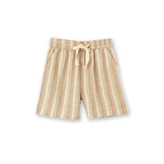  [키즈] 비트 월드 쇼츠/버뮤다 남아용 에브리데이 코튼 반바지 민트 그린 스트라이프 - BEET WORLD