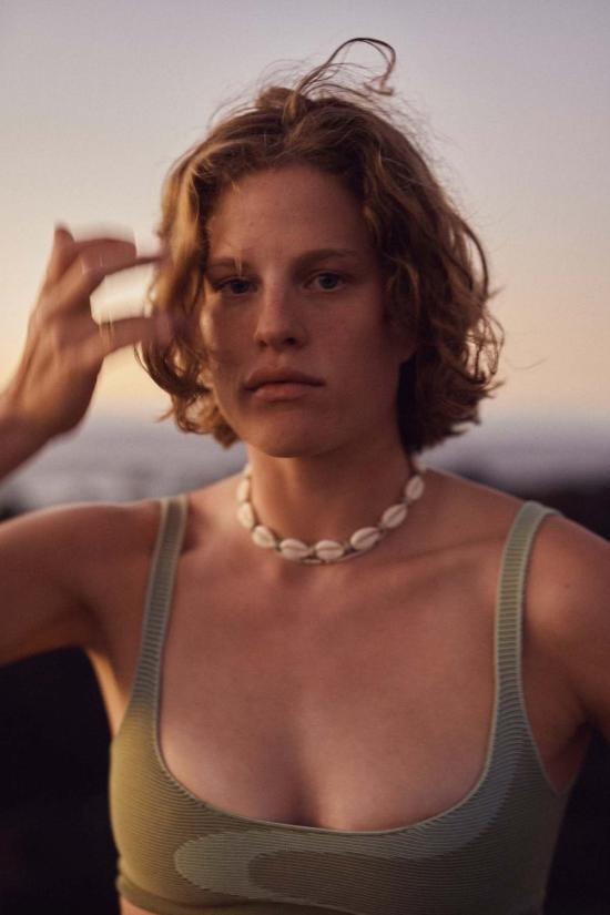  핀 앤 레이 비키니 수영복 핀앤레이 아드리아틱 비키니 탑 올리브/오이색 - FIN AND RAY