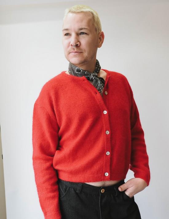  르 본 숍 가디건 Le Bon Shoppe 레일라 모헤어 카디건 - Le Bon Shoppe