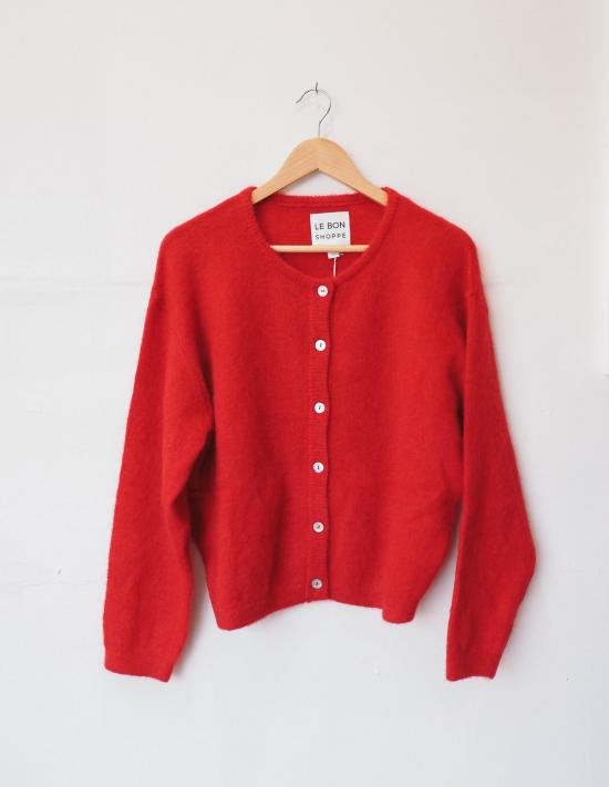  르 본 숍 가디건 Le Bon Shoppe 레일라 모헤어 카디건