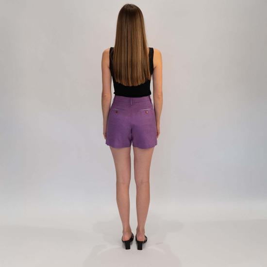  알리지 숏팬츠 알리시 오키드 린넨 쇼츠 오키드 - ALYSI