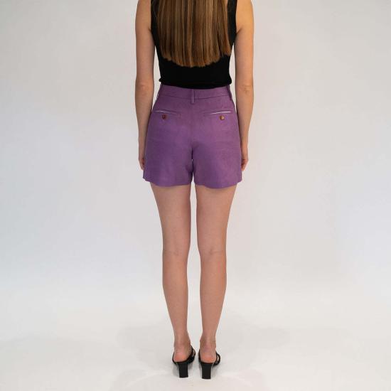  알리지 숏팬츠 알리시 오키드 린넨 쇼츠 오키드 - ALYSI