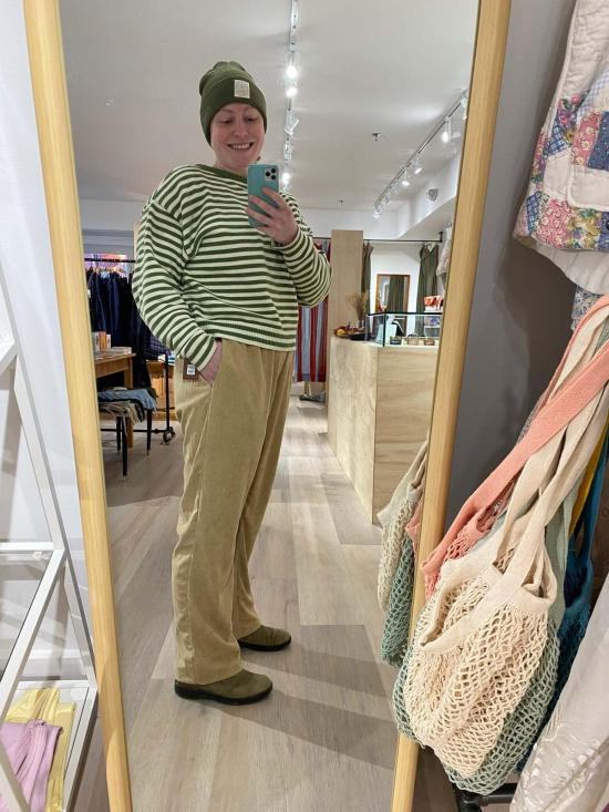  Conrado 크롭 팬츠 콘라도 제이 풀온 코듀로이 팬츠 - OTHER BRANDS