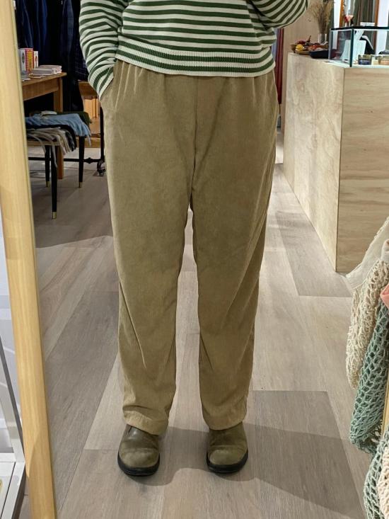  Conrado 크롭 팬츠 콘라도 제이 풀온 코듀로이 팬츠