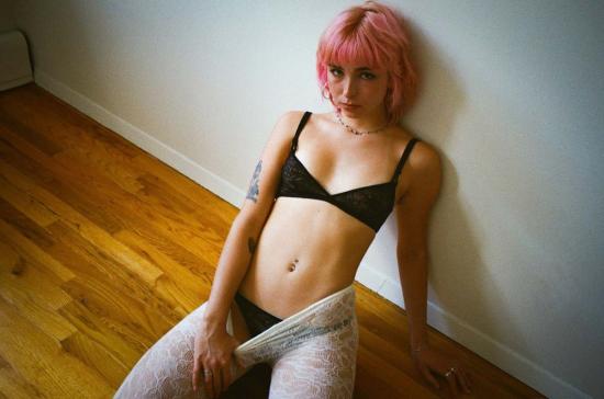  야스민 에슬라미 브라 앨리스 레이스 소프트  블랙