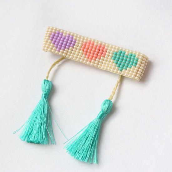  [키즈] FOSTERIE 헤어 액세서리 키즈 포스터리 하트 팔찌 - FOSTERIE