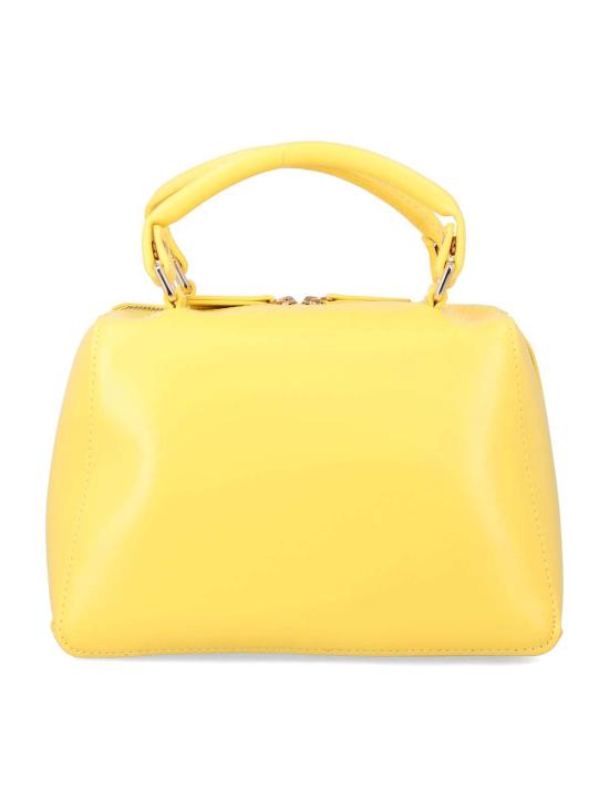  [키즈] 마르니 숄더백 키즈  에코 레더 여아용 스쿨백 (노란색) - MARNI