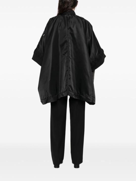  MM6 메종마르지엘라 코트 Mm6 메종 마르지엘라 나일론 케이프 블랙 - MM6 MAISON MARGIELA