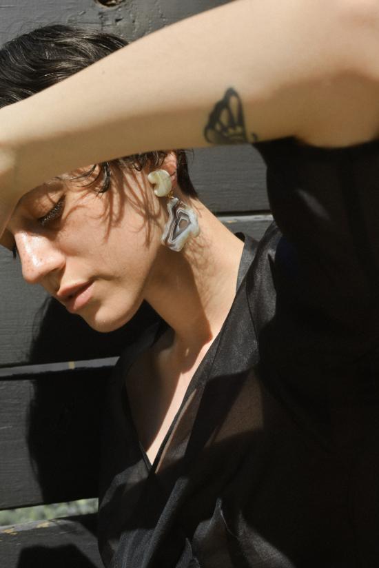  수브니어 이어링 Svnr 귀걸이 라사 귀걸이