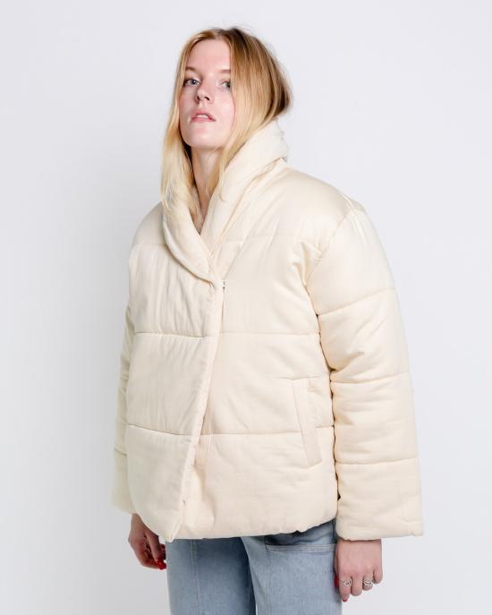  미셀라 그렉 봄버 자켓 미카엘라 그렉 숏 코튼 패딩 재킷 펄 - MICAELA GREG